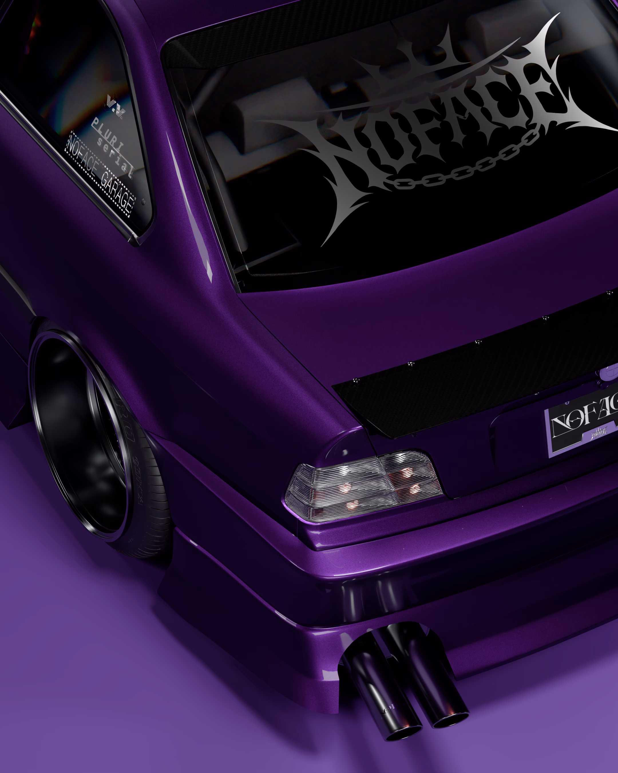 E36 NOFACE KIT AND LIVERY