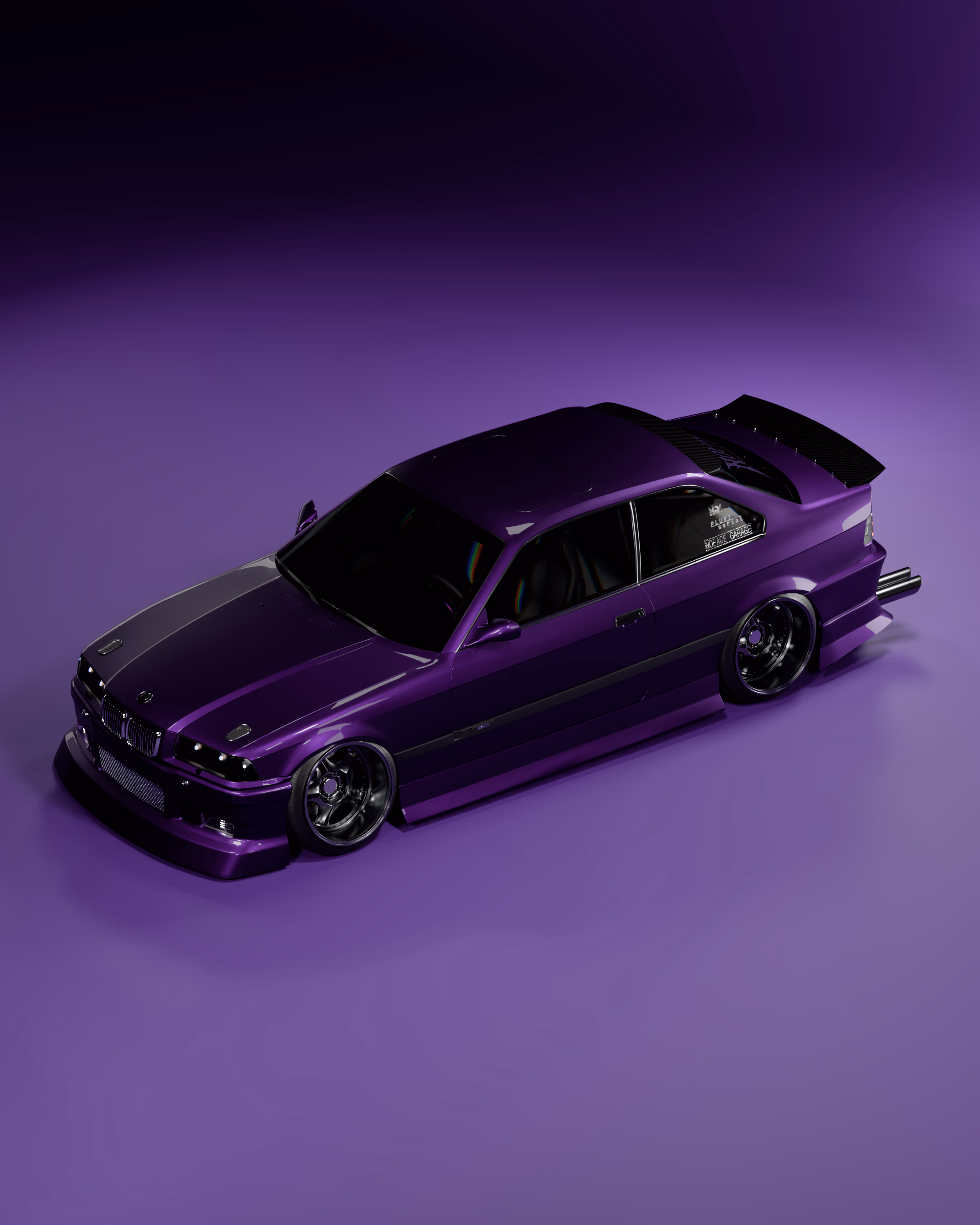 E36 NOFACE KIT AND LIVERY