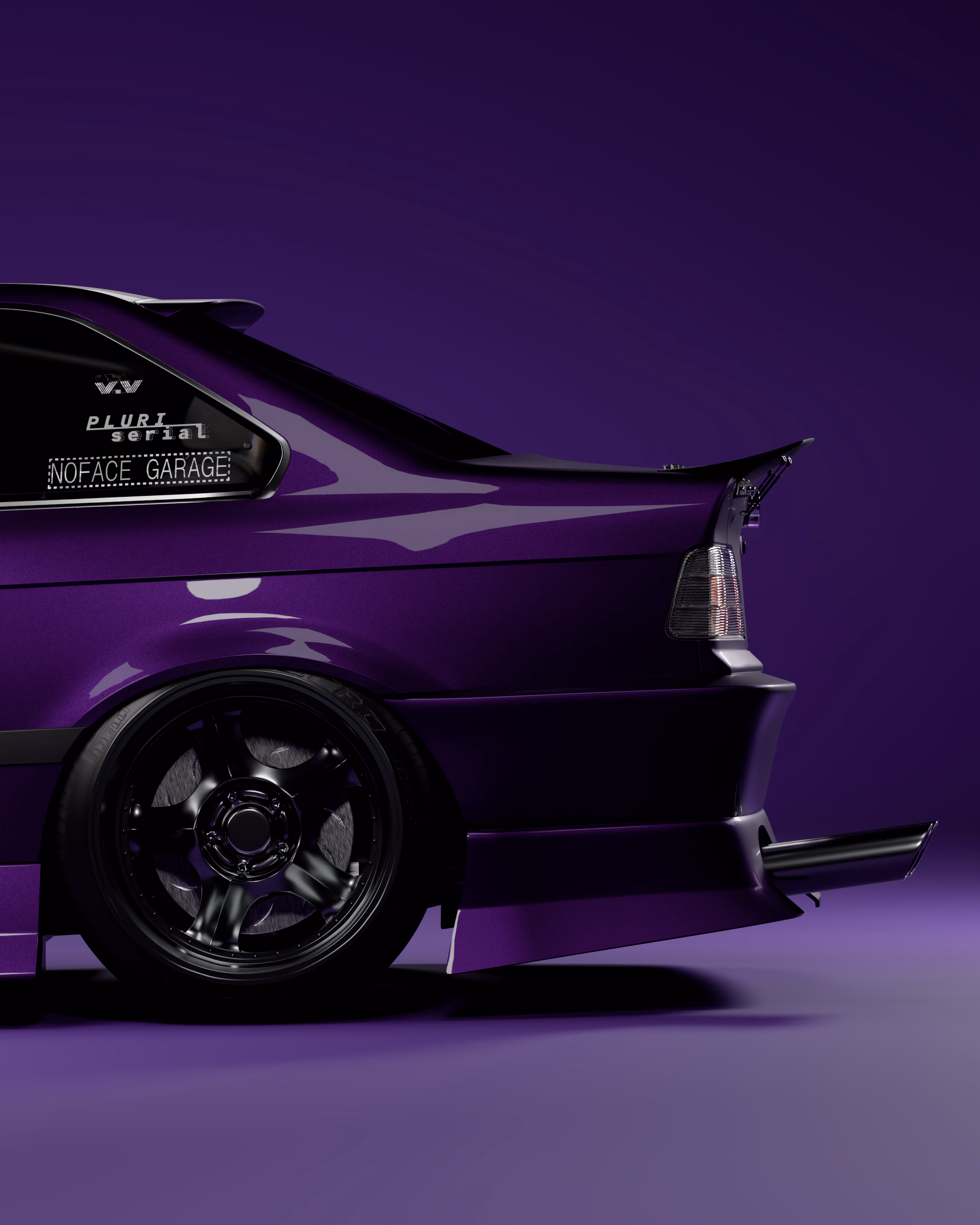 E36 NOFACE KIT AND LIVERY